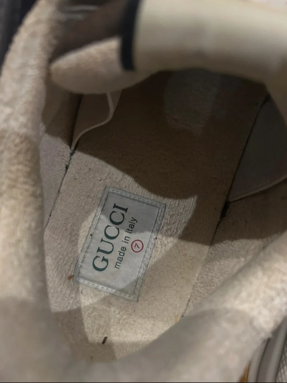 Gucci soft suede